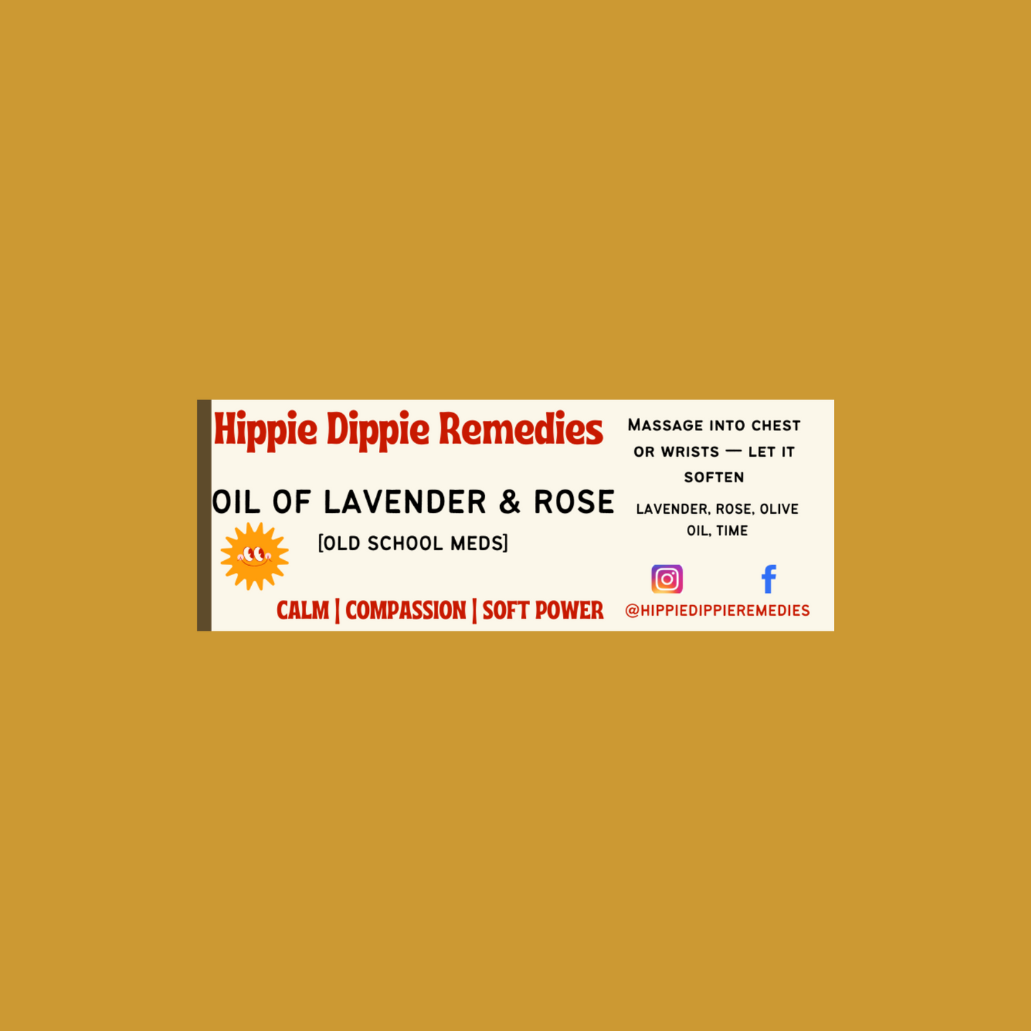 Oil of Lavender & Rose