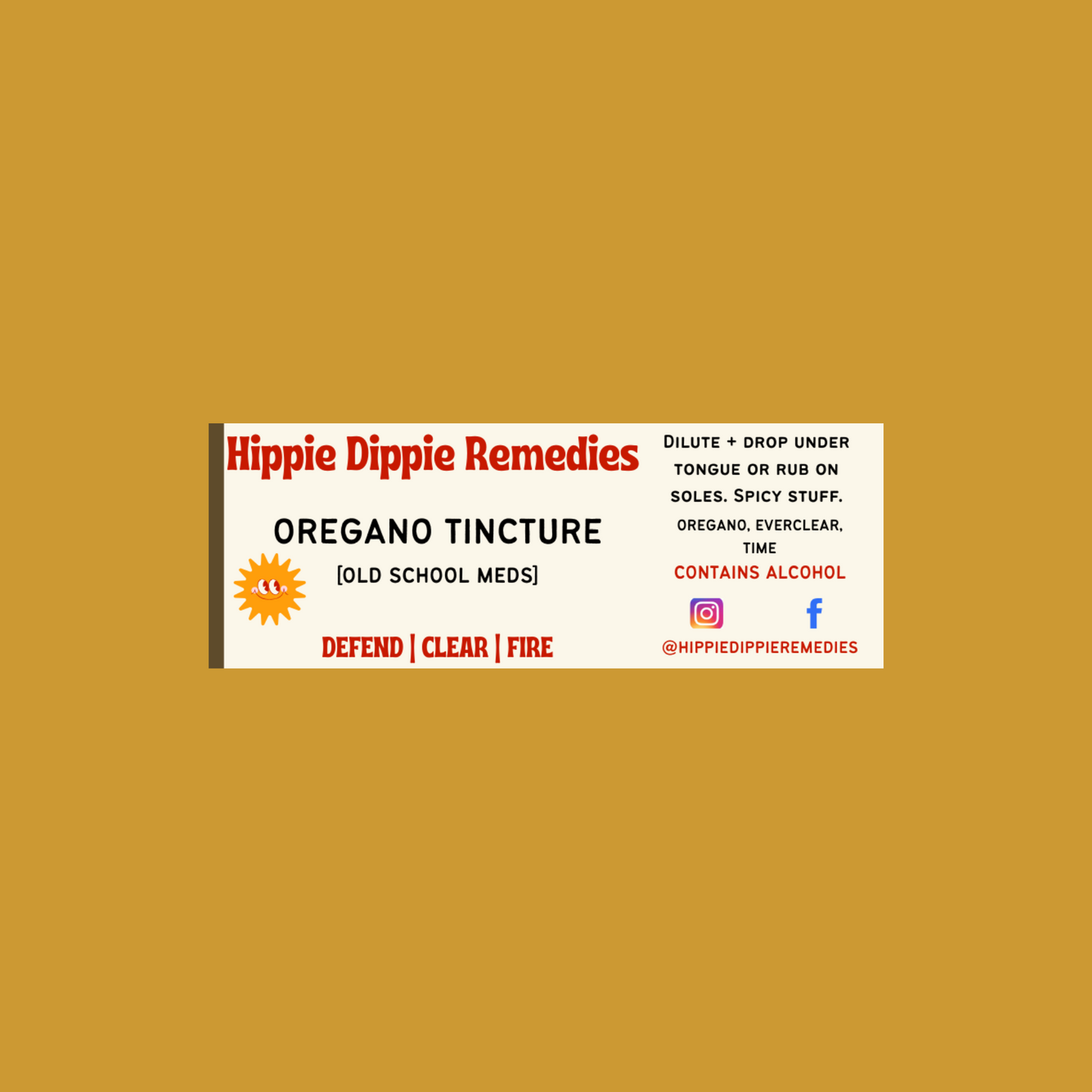 Oregano Tincture